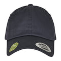 Dark Navy - Back - Flexfit By Yupoong Low Profile Organic Cotton Cap