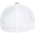Heather Grey-White - Back - Flexfit By Yupoong Retro Trucker Melange Cap