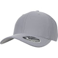 Grey - Front - Flexfit By Yupoong 110 Hybrid Cap