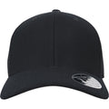 Black - Front - Flexfit By Yupoong 110 Hybrid Cap