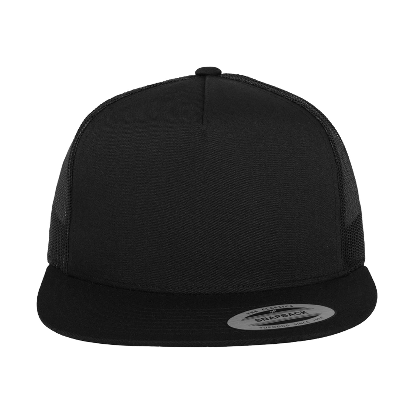 Black - Back - Flexfit By Yupoong Classic Trucker Cap
