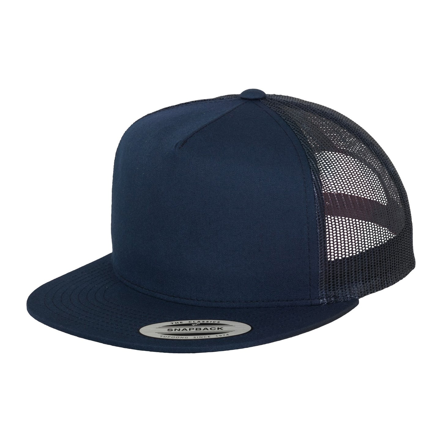 Navy - Front - Flexfit By Yupoong Classic Trucker Cap