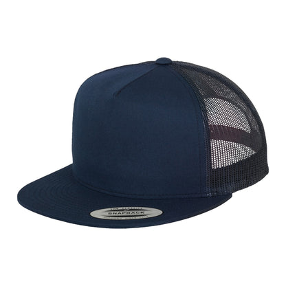Navy - Front - Flexfit By Yupoong Classic Trucker Cap