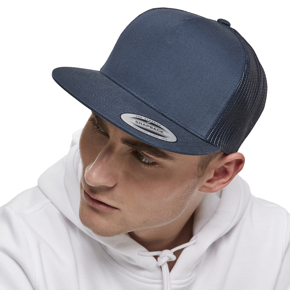Navy - Pack Shot - Flexfit By Yupoong Classic Trucker Cap