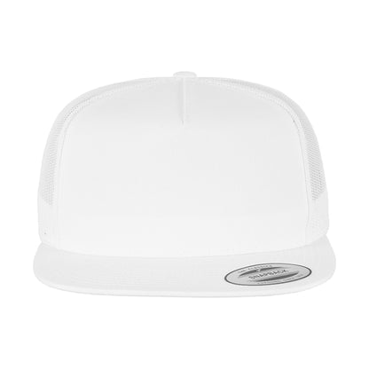 White - Back - Flexfit By Yupoong Classic Trucker Cap