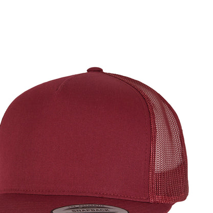 Maroon - Back - Flexfit By Yupoong Classic Trucker Cap