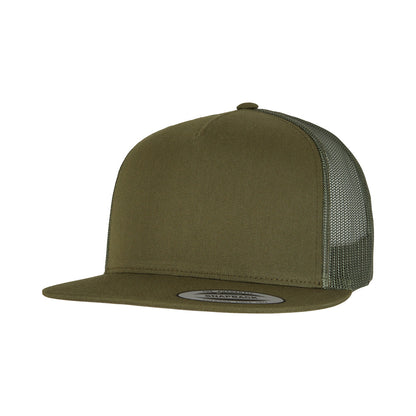 Moss Green - Front - Flexfit By Yupoong Classic Trucker Cap