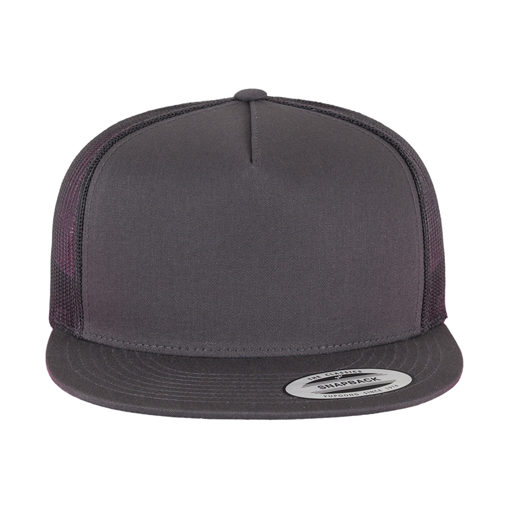 Charcoal - Back - Flexfit By Yupoong Classic Trucker Cap