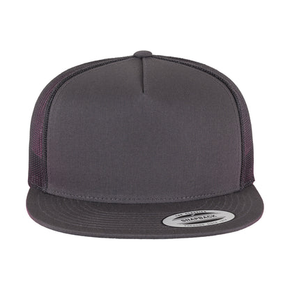 Charcoal - Back - Flexfit By Yupoong Classic Trucker Cap