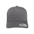Charcoal - Front - Flexfit By Yupoong 5 Panel Retro Trucker Cap