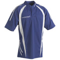Royal-White - Front - KooGa Teamwear Childrens Unisex Sports Print-Panel Match Shirt