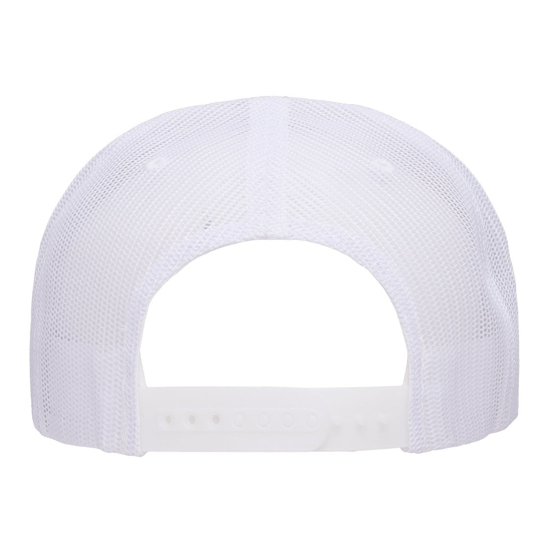 White - Back - Flexfit By Yupoong Foam Trucker Cap