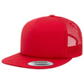 Red - Lifestyle - Flexfit By Yupoong Foam Trucker Cap