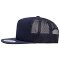 Navy - Side - Flexfit By Yupoong Foam Trucker Cap