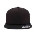 Black - Front - Flexfit By Yupoong Foam Trucker Cap