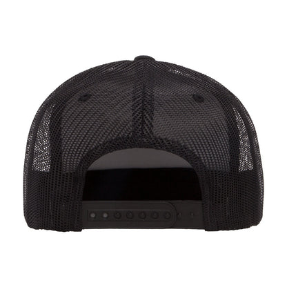 Black - Back - Flexfit By Yupoong Foam Trucker Cap