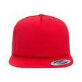 Red - Front - Flexfit By Yupoong Foam Trucker Cap