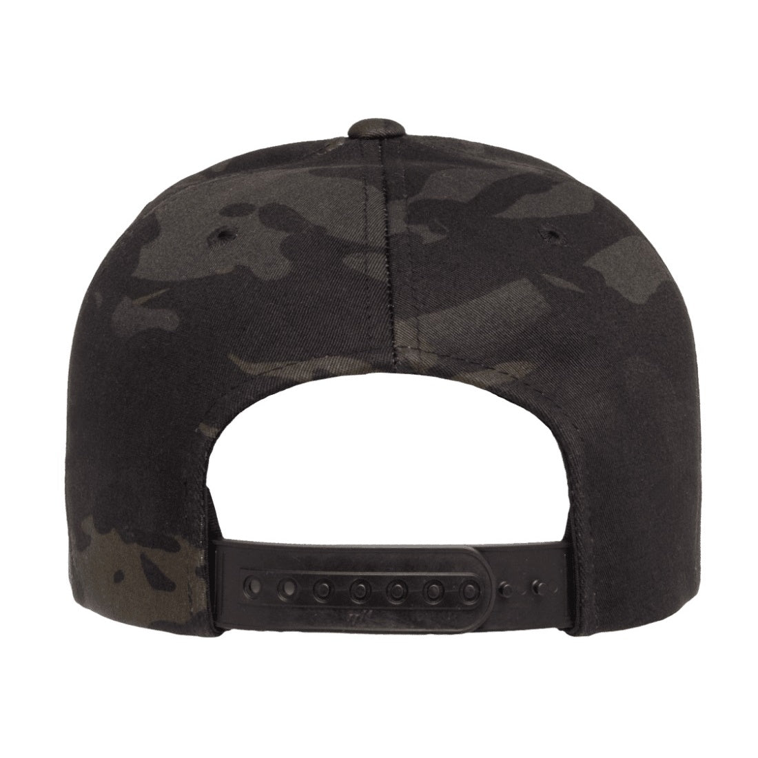 Black Multicam - Back - Flexfit By Yupoong Classic Snapback Multicam Cap