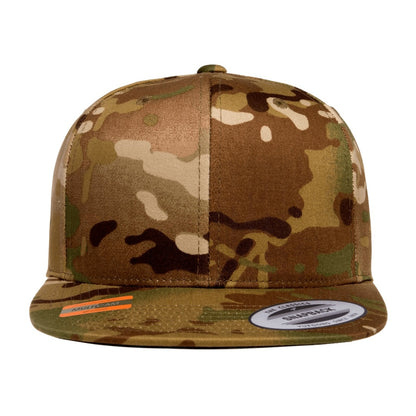 Multicam - Front - Flexfit By Yupoong Classic Snapback Multicam Cap