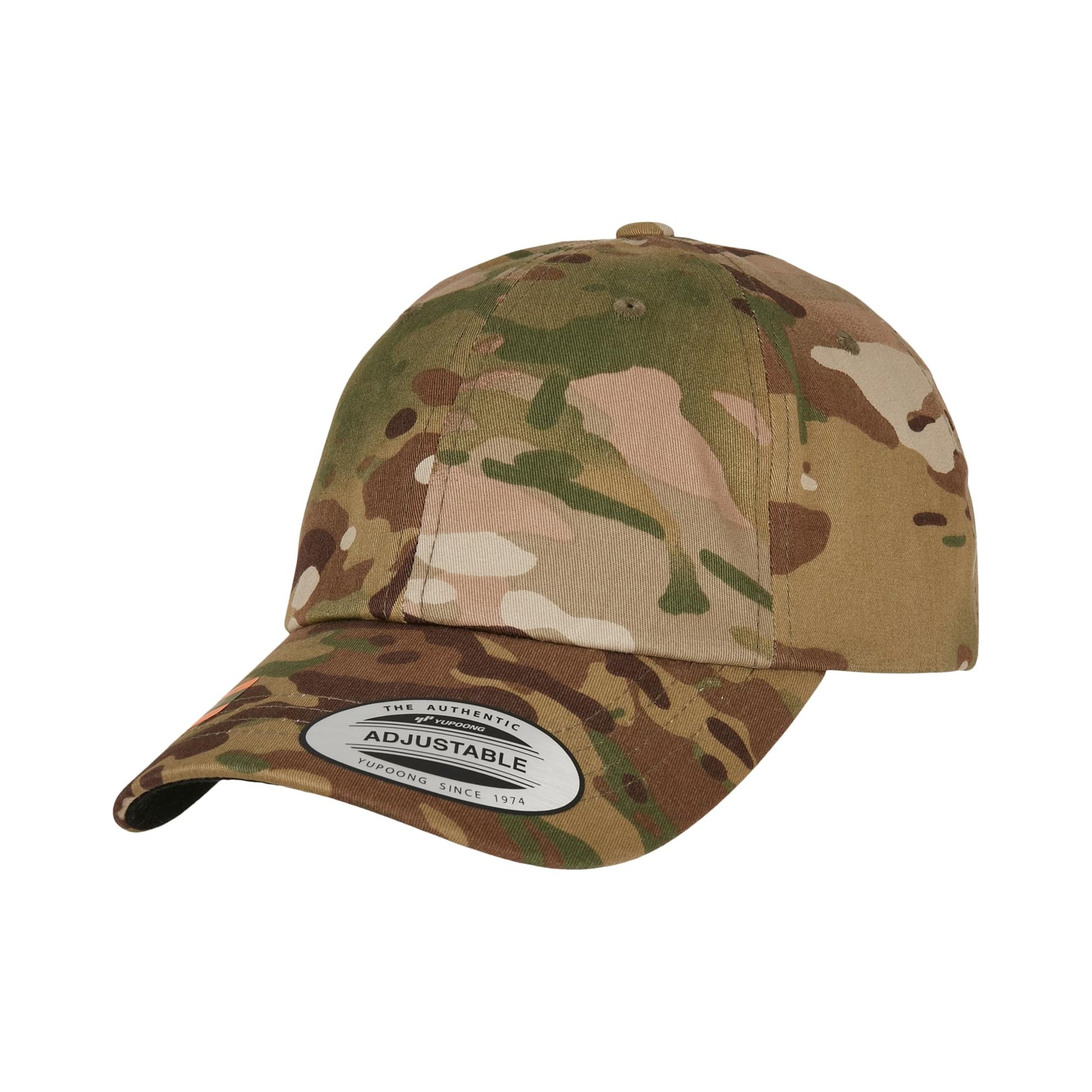 Multicam - Front - Flexfit by Yupoong Multicam Cotton Twill Dad Cap