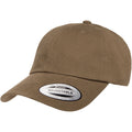 Loden - Pack Shot - Flexfit By Yupoong Peached Cotton Twill Dad Cap