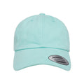 Diamond Blue - Front - Flexfit By Yupoong Peached Cotton Twill Dad Cap