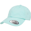 Diamond Blue - Pack Shot - Flexfit By Yupoong Peached Cotton Twill Dad Cap