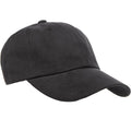 Black - Lifestyle - Flexfit By Yupoong Peached Cotton Twill Dad Cap