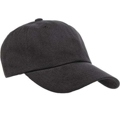 Black - Lifestyle - Flexfit By Yupoong Peached Cotton Twill Dad Cap