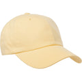 Yellow - Lifestyle - Flexfit By Yupoong Peached Cotton Twill Dad Cap