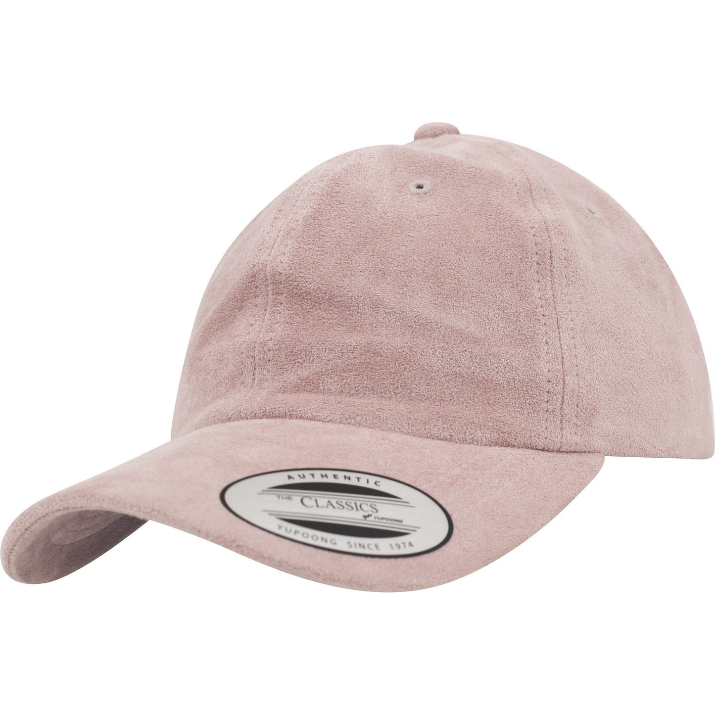 Light Rose - Front - Flexfit By Yupoong Low Profile Velours Cap