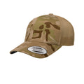 Arid-Tan - Front - Flexfit by Yupoong Multicam Retro Trucker Cap