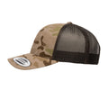 Arid-Brown - Lifestyle - Flexfit by Yupoong Multicam Retro Trucker Cap