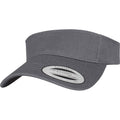 Dark Grey - Front - Flexfit By Yupoong Curved Visor Cap