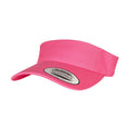 Cosmo Pink - Front - Flexfit By Yupoong Curved Visor Cap