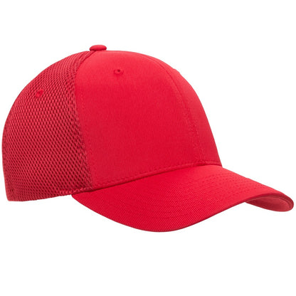 Red - Lifestyle - Flexfit By Yupoong Flexfit Tactel Mesh Cap