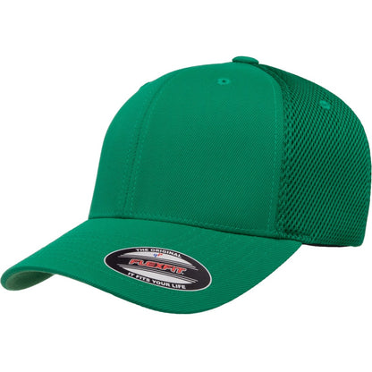 Green - Pack Shot - Flexfit By Yupoong Flexfit Tactel Mesh Cap