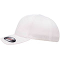 White - Side - Flexfit By Yupoong Flexfit Tactel Mesh Cap