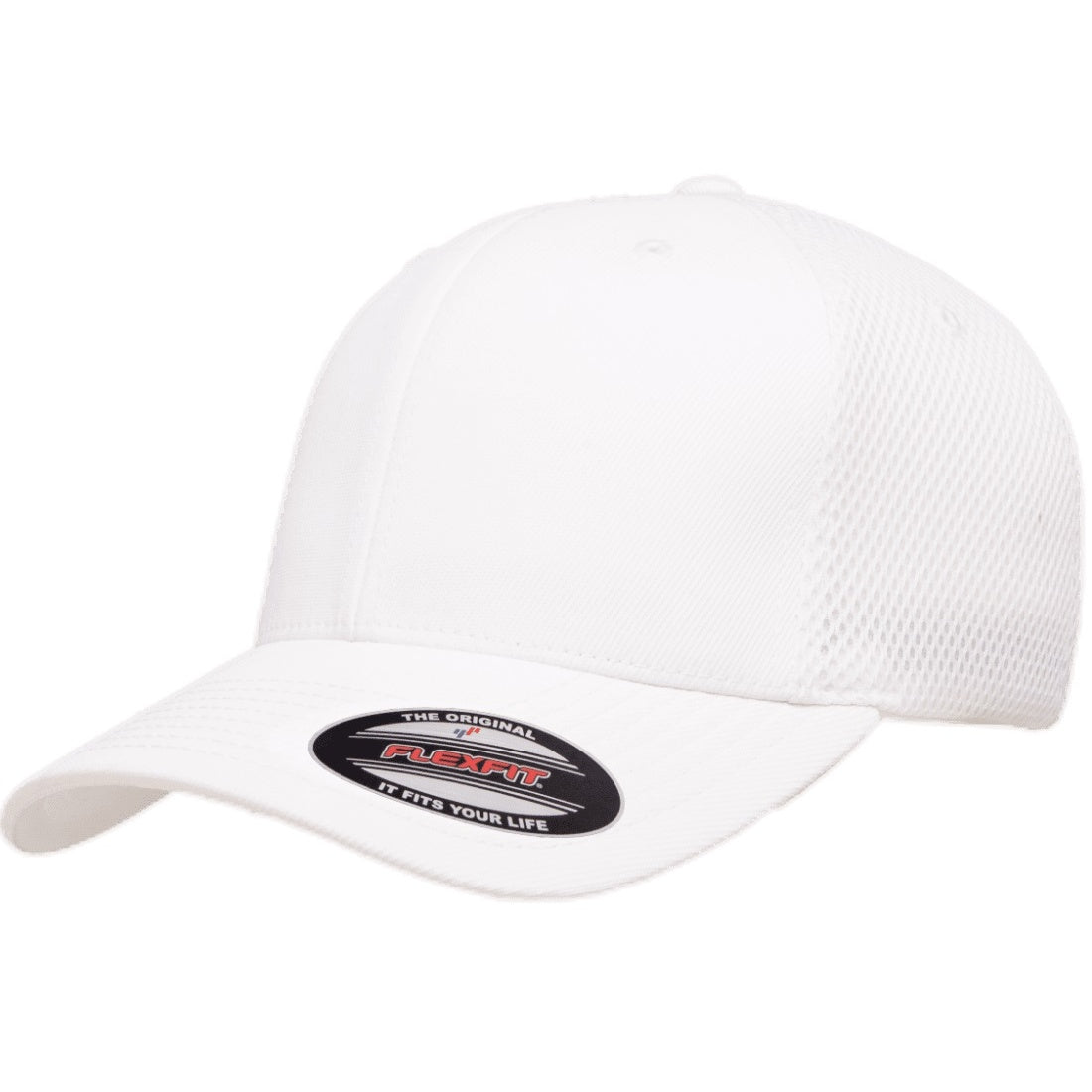 White - Lifestyle - Flexfit By Yupoong Flexfit Tactel Mesh Cap
