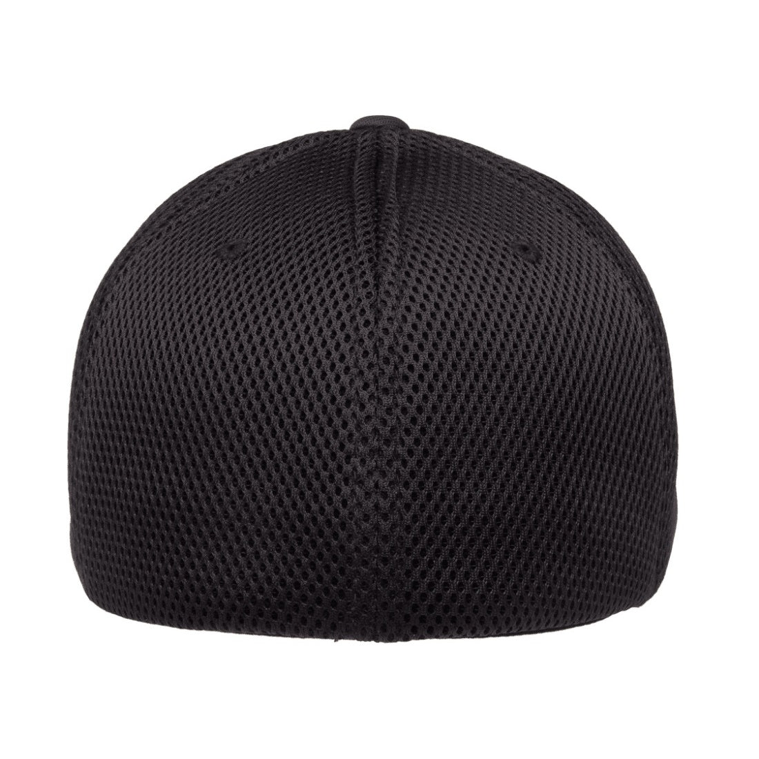 Black - Back - Flexfit By Yupoong Flexfit Tactel Mesh Cap