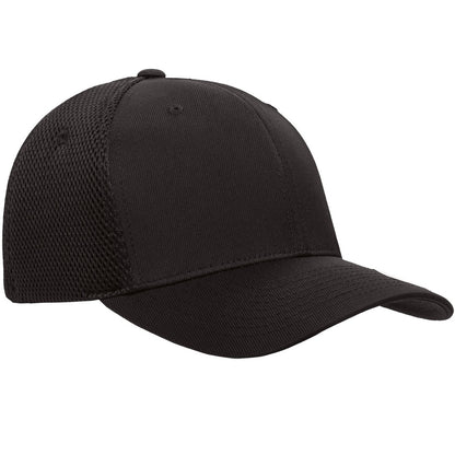 Black - Lifestyle - Flexfit By Yupoong Flexfit Tactel Mesh Cap