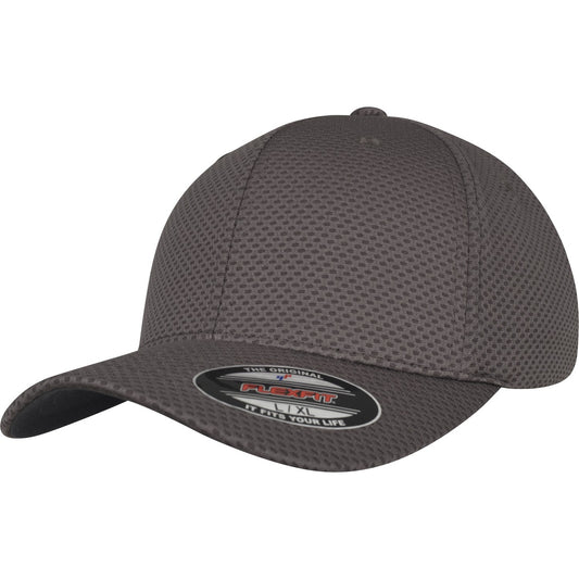 Dark Grey - Front - Flexfit By Yupoong Flexfit 3D Hexagon Jersey Cap