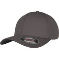 Dark Grey - Front - Flexfit By Yupoong Flexfit 3D Hexagon Jersey Cap