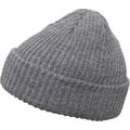 Heather Grey - Front - Flexfit By Yupoong Rib Beanie