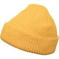Gold - Front - Flexfit By Yupoong Rib Beanie