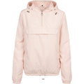 Light Pink - Front - Build Your Brand Womens-Ladies Basic Pullover Jacket