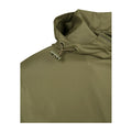 Olive - Pack Shot - Build Your Brand Unisex Adults Basic Pullover Jacket