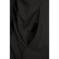 Black - Close up - Build Your Brand Unisex Adults Basic Pullover Jacket