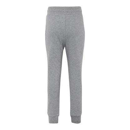 Heather Grey - Back - TriDri Unisex Adults Fitted Joggers