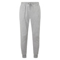 Heather Grey - Front - TriDri Unisex Adults Fitted Joggers